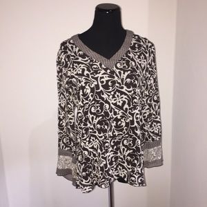 Chico's printed Blouse